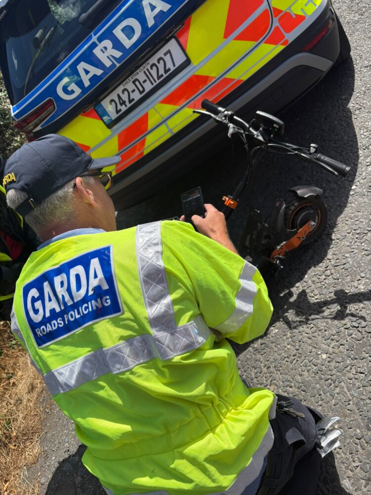 Kilkenny Gardaí continue e-scooter enforcement drive
