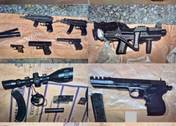 11 guns, ammunition and €700,000 worth of controlled drugs seized in Laois and Kildare