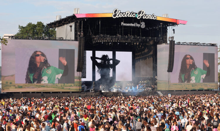 Damp morning at Stradbally as Electric Picnic festival-goers brave heavy overnight rain