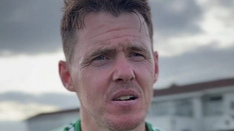 TJ Reid Delighted To Be Back As Shamrocks Begin League With Late Win