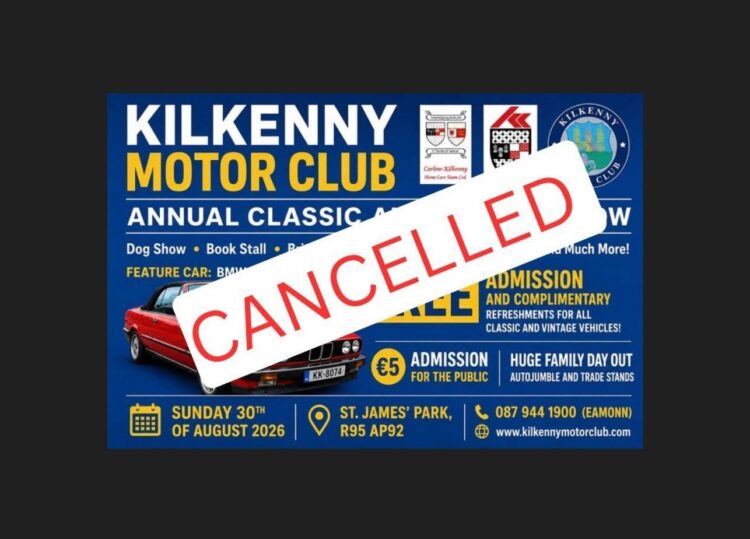 Weekend weather sees annual Kilkenny event cancelled