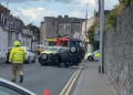 Emergency services deal with a multi car crash in Kilkenny City
