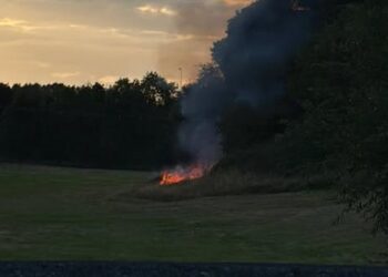 County Kilkenny town residents concerned to see fire break out at popular amenity site