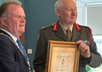 Current and former soldiers celebrated at Kilkenny city army base