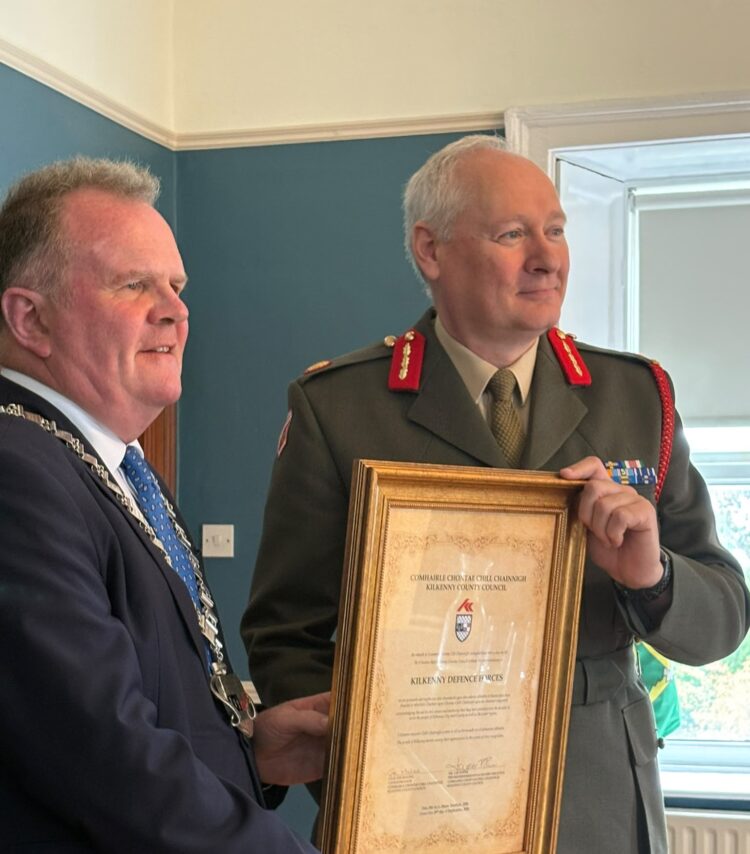 Current and former soldiers celebrated at Kilkenny city army base
