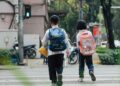 “Slow down and take extra care around schools” is the plea from one young school-goer