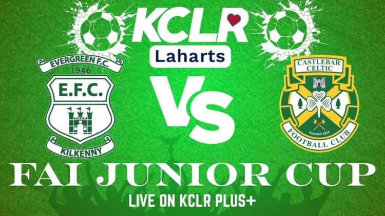 Soccer: Evergreen v Castlebar Celtic, FAI Junior Cup Semi-Final