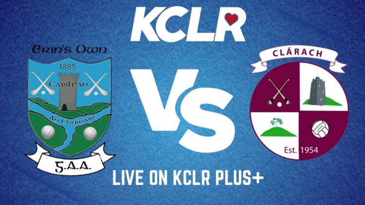 Hurling: Erins Own v Clara, St Canice’s Credit Union Kilkenny Senior Hurling Championship Relegation Semi-Final
