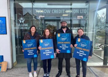 A Carlow councillor has described the situation with Tullow Credit Union as “totally unacceptable”