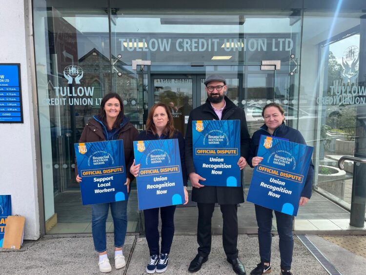 A Carlow councillor has described the situation with Tullow Credit Union as “totally unacceptable”