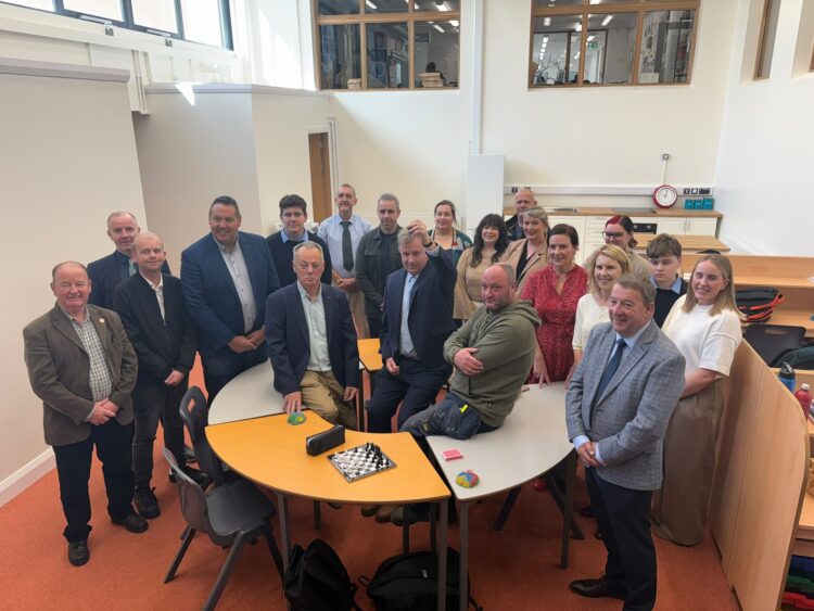 New learning spaces opened at Castlecomer Community School including the new ‘Courtyard’ ASD room