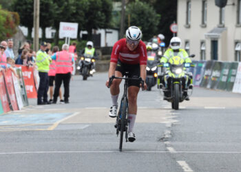 Team Denmark’s Alma Rasmussen wins first stage of Rás na mBan in Kilkenny