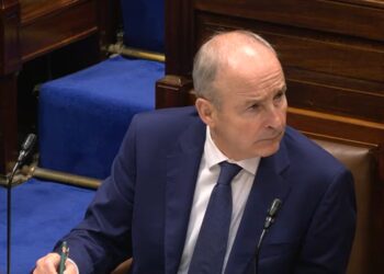 Taoiseach Micheál Martin mentions in Dáil the “Particularly sad news” of Eamonn Langton’s death