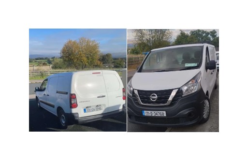 Gardaí appeal for witnesses to burglary of County Carlow home and theft of two vans