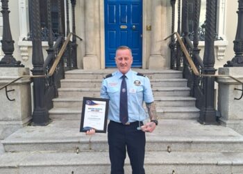County Carlow firefighter awarded for courageous act that helped save a life