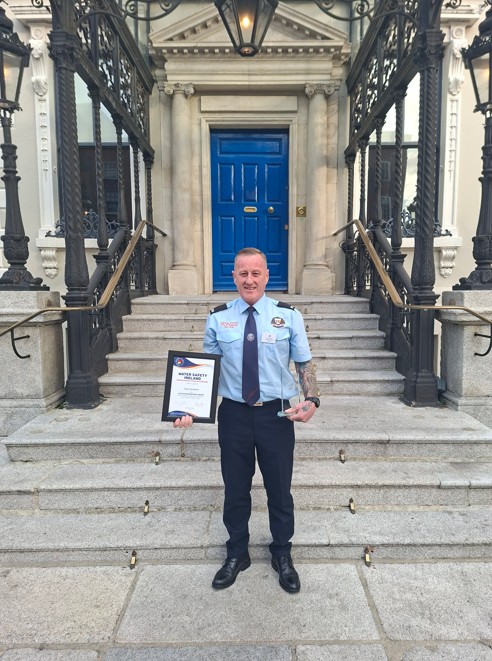 County Carlow firefighter awarded for courageous act that helped save a life