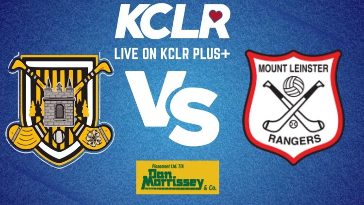 Hurling: Camross v Mount Leinster Rangers, AIB Leinster Intermediate Club Championship First Round