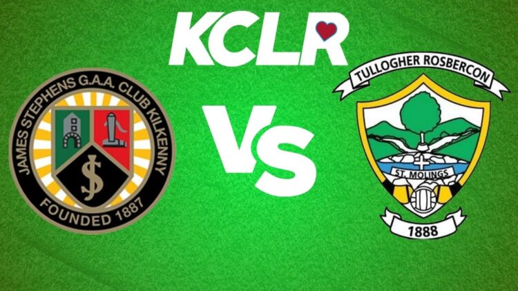 Hurling: James Stephens v Tullogher-Rosbercon, Michael Lyng Motors Kilkenny Intermediate Hurling Championship Semi-Final