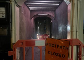 Kilkenny city laneway closed today
