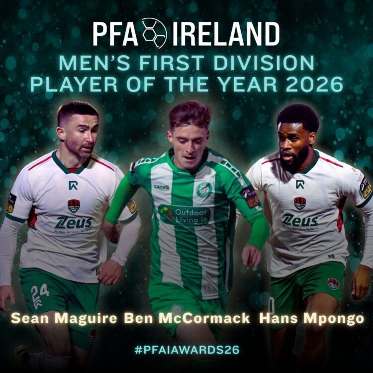 Kilkenny’s Seani Maguire Named in First Division Team of the Year