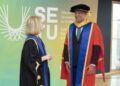 Former Taoiseach Leo Varadkar and sociologist Professor Pat O’Connor awarded honorary doctorates by SETU