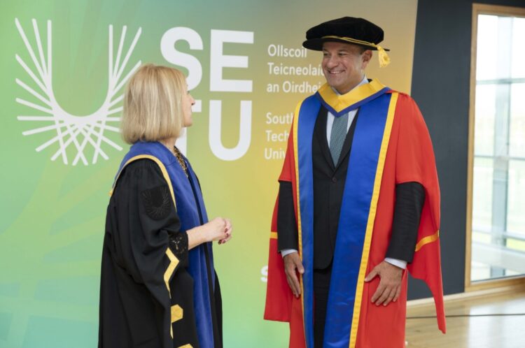 Former Taoiseach Leo Varadkar and sociologist Professor Pat O’Connor awarded honorary doctorates by SETU