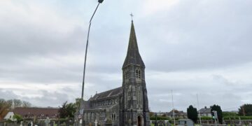 Emergency services attending crash scene in south Kilkenny
