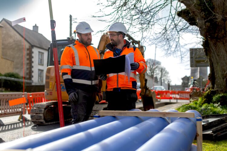 240m of ageing cast iron watermains replaced in county Kilkenny town